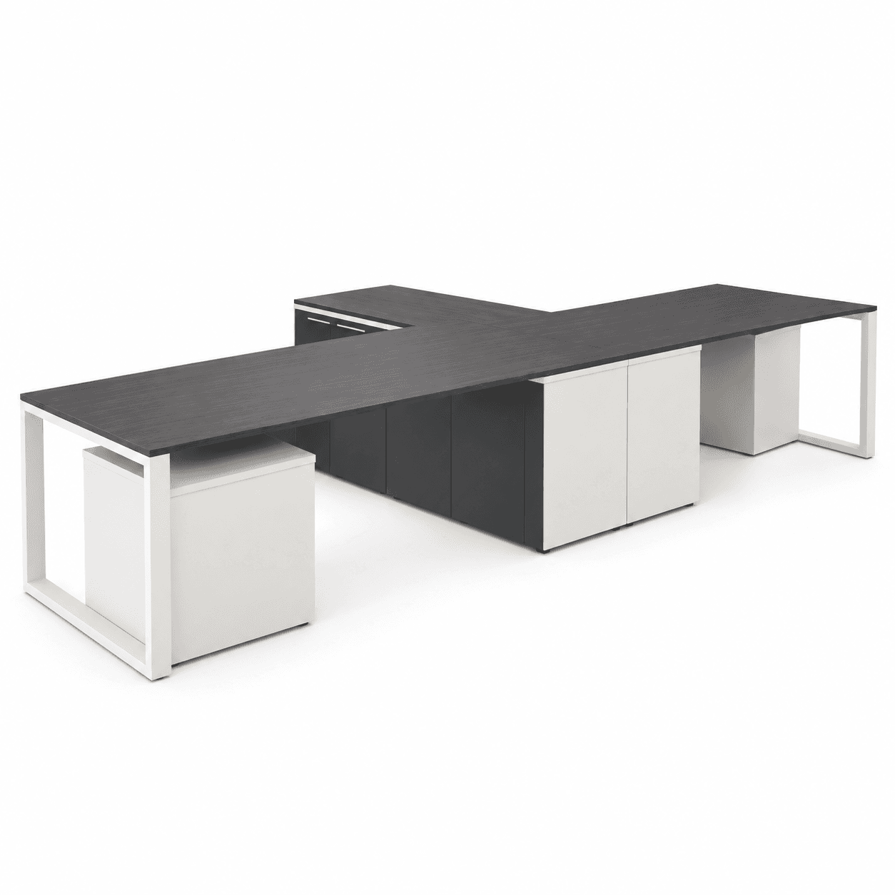 Mesa Ofimob + Muebles Auxiliares Altura Mesa