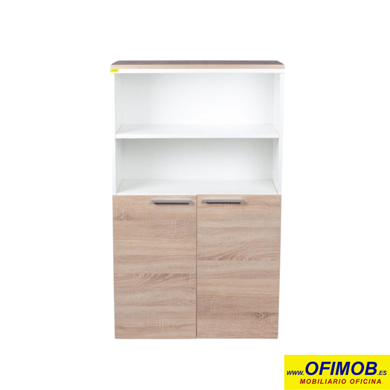 Armario de oficina medio con puertas