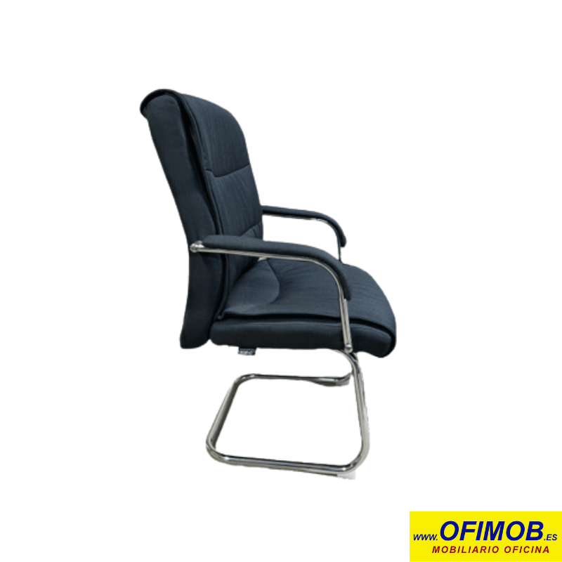 Silla confidente RD-985 en símil piel — Cartabon