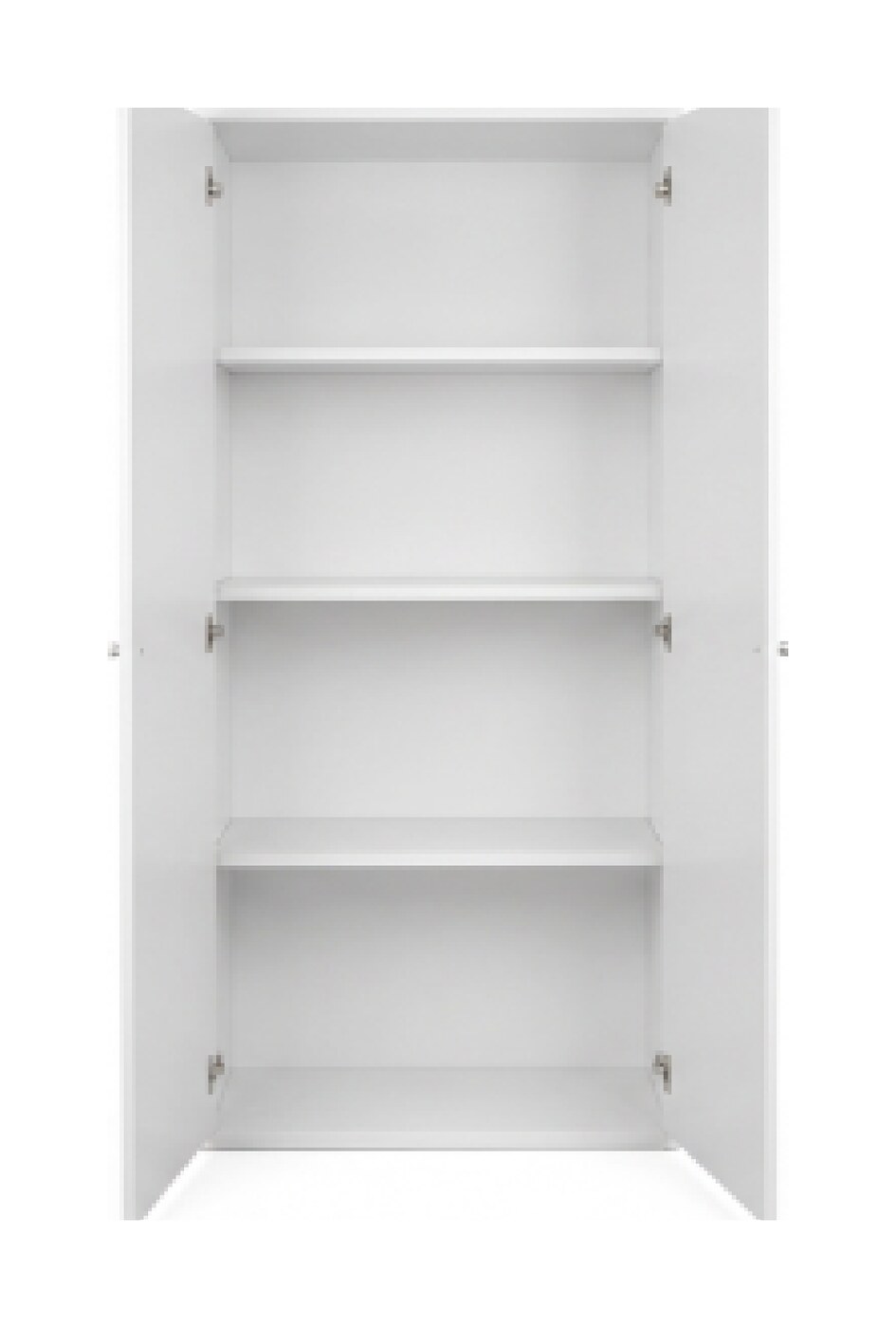 Mueble de Oficina 100x197x42 blanco interior con baldas